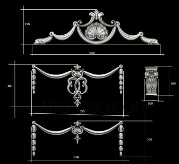 Garland (GRL_0002) 3D model for CNC machine